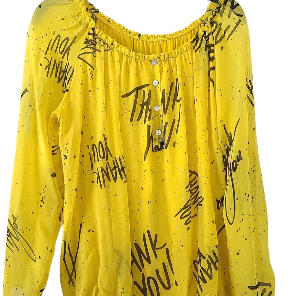 THANK YOU Blouse 👚 💛